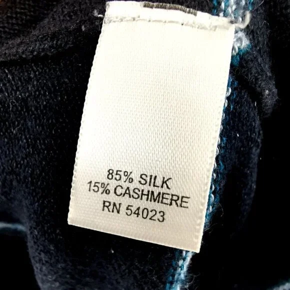 Banana Republic Men's L Silk Cashmere Striped - Picture 5 of 11